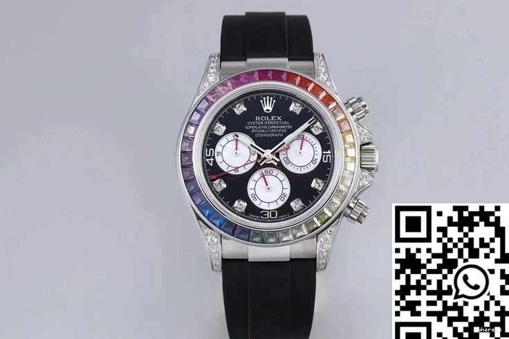 Rolex 116599RBOW Black Dial BL 1100 Factory ComfortFit Daytona 0714